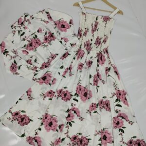 Printed smoki leather