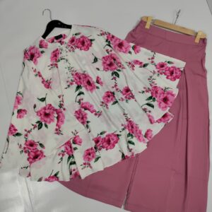 New Baggy top with plazzo 🌺  Baggy sleeves 😍