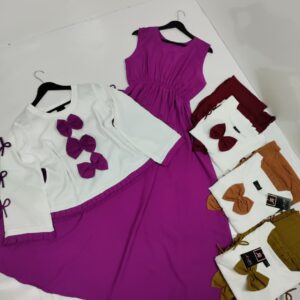 Trending bow maxi 🌺😍