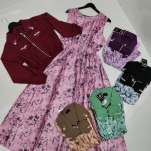 Zipper jacket maxi😍