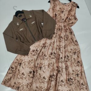 Zipper jacket maxi😍