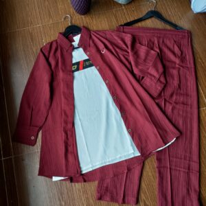 Crush Front Open Outfit